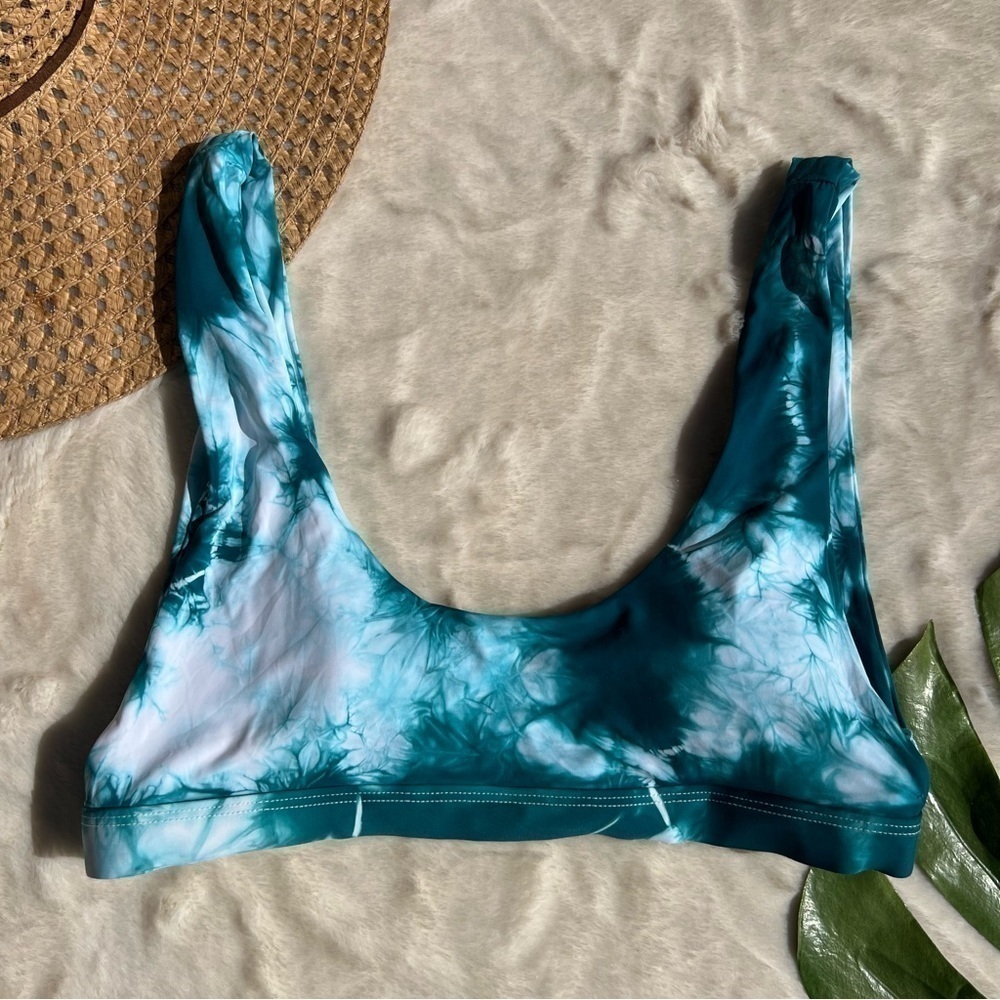 Dippin' Daisy's Tie Dye Festival Scoop Neck Bikini Top - Picture 3 of 8